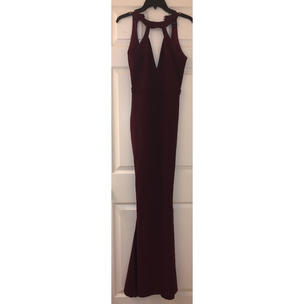 Burgundy Dress (Mermaid Dress)